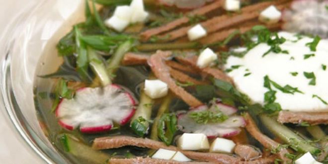 Рецепт супа холодного