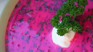 Рецепт Свекольного холодника с закваской