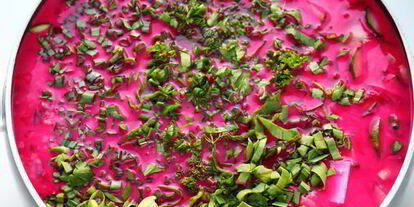 Шаг 8: свекольного холодника с закваской