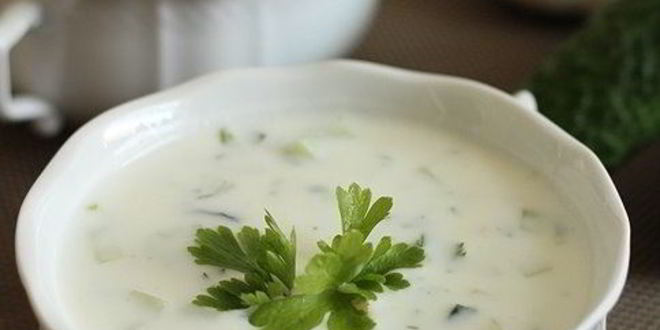 Рецепт Турецкого холодного супа Джаджык