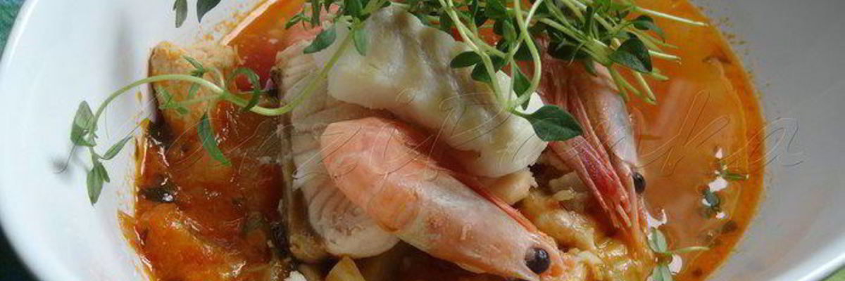 Рецепт Королевского рыбного супа Буйабес