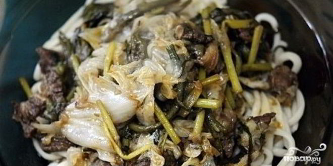 Рецепт лагмана с квашеной капустой