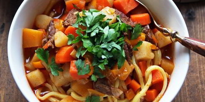 Рецепт супа лагман