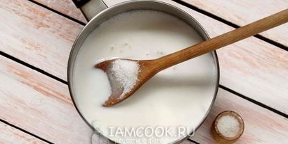 Шаг 5: молочного супа с макаронами