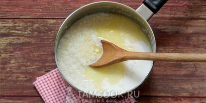 Шаг 7: молочного супа с рисом