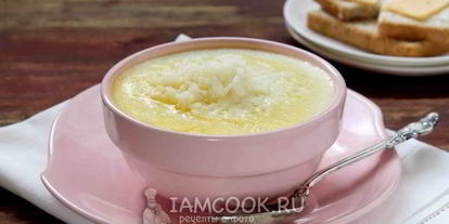 Шаг 8: молочного супа с рисом