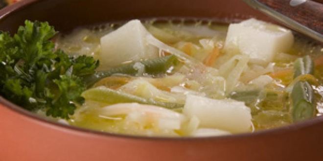 Рецепт супа молочного с овощами