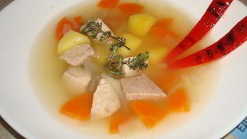 Рецепт Мясного супа по-Эльзасски