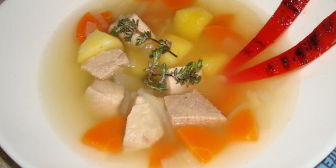 Рецепт мясного супа по-эльзасски