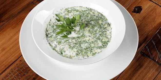 Рецепт диетической окрошки