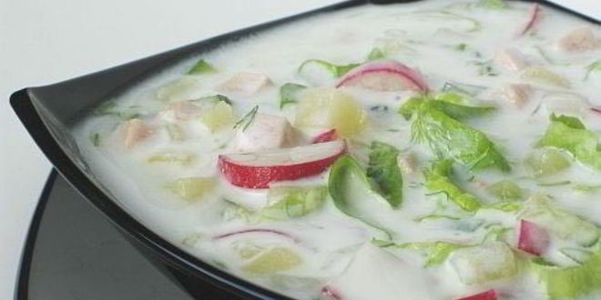 Рецепт Окрошки без картошки