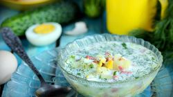 Рецепт Окрошки классической с колбасой на воде