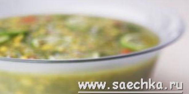 Рецепт окрошки мясной