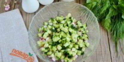 Шаг 2: окрошки на кефире с крапивой и мятой