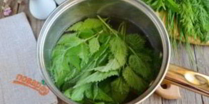 Шаг 5: окрошки на кефире с крапивой и мятой