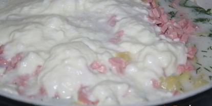 Шаг 6: окрошки на мацони и айране