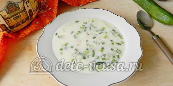 Рецепт окрошки на минералке