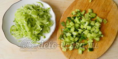 Шаг 4: окрошки на минералке