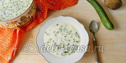 Шаг 9: окрошки на минералке