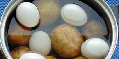 Шаг 4: окрошки на сметане