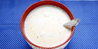 Шаг 7: окрошки на сметане