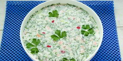 Шаг 10: окрошки на сметане