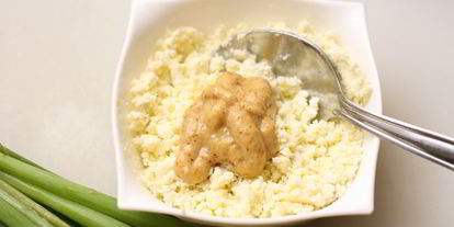 Шаг 2: окрошки на тане