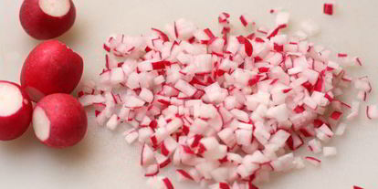 Шаг 5: окрошки на тане