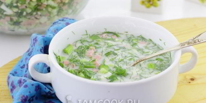 Рецепт окрошки ны воде с уксусома