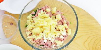 Шаг 6: окрошки ны воде с уксусома