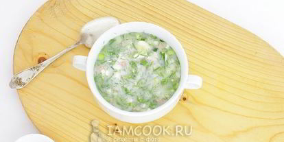 Шаг 8: окрошки ны воде с уксусома