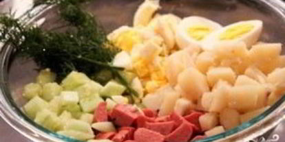 Шаг 3: окрошки на воде