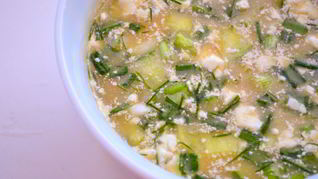 Рецепт Окрошки на яблоках