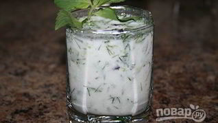 Рецепт Окрошки по-армянски