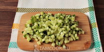 Шаг 5: окрошки с говядиной