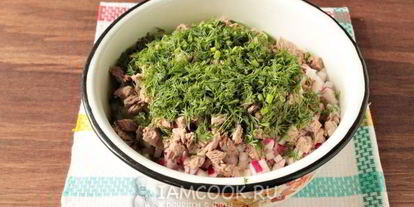 Шаг 8: окрошки с говядиной