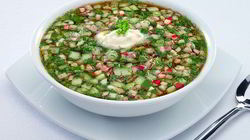 Рецепт Окрошки с колбасой на квасе классическая