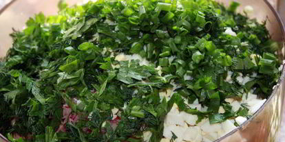 Шаг 5: окрошки с квасом