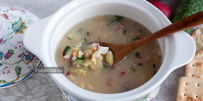 Шаг 7: окрошки с квасом