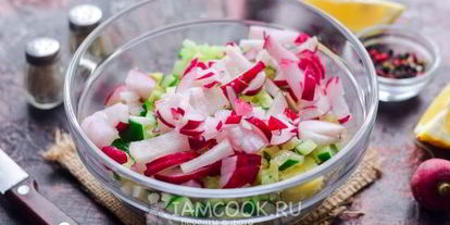 Шаг 7: окрошки с рыбой