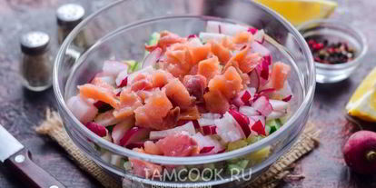 Шаг 8: окрошки с рыбой