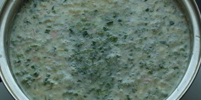 Шаг 1: окрошки в ледяной тарелке на сыворотке с редькой