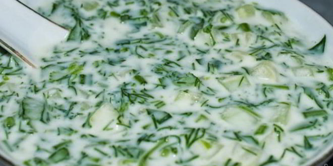 Рецепт простой окрошки