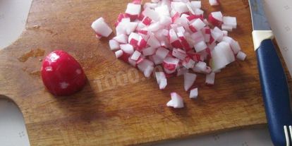 Шаг 3: вкусной окрошки на сметане и воде