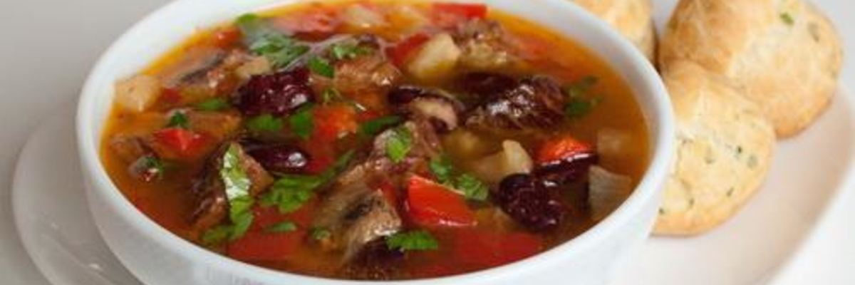 Рецепт Острого супа с фасолью