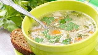 Рецепт Быстрого овощной суп с вермишелью