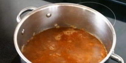 Шаг 4: быстрого овощной суп со свининой