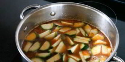 Шаг 5: быстрого овощной суп со свининой