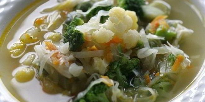 Рецепт детского овощной суп