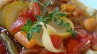 Рецепт Классического супа Минестроне без мяса